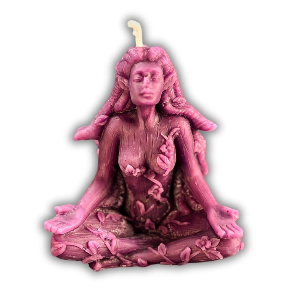 Beeswax Forest Fairy Spell Candle
