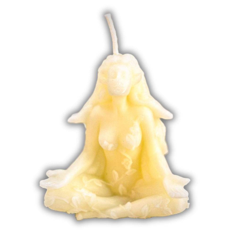 Beeswax Forest Fairy Spell Candle
