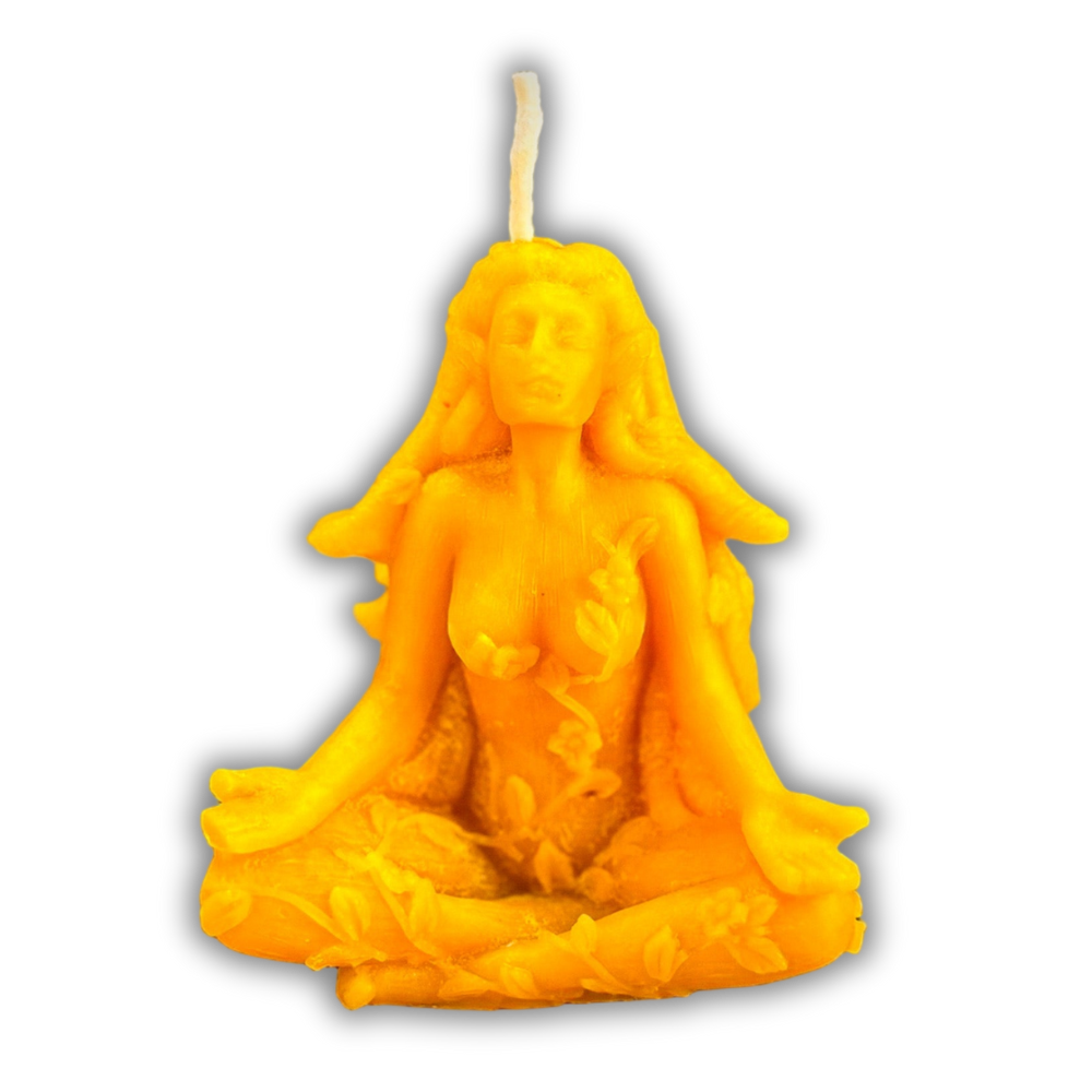 Beeswax Forest Fairy Spell Candle