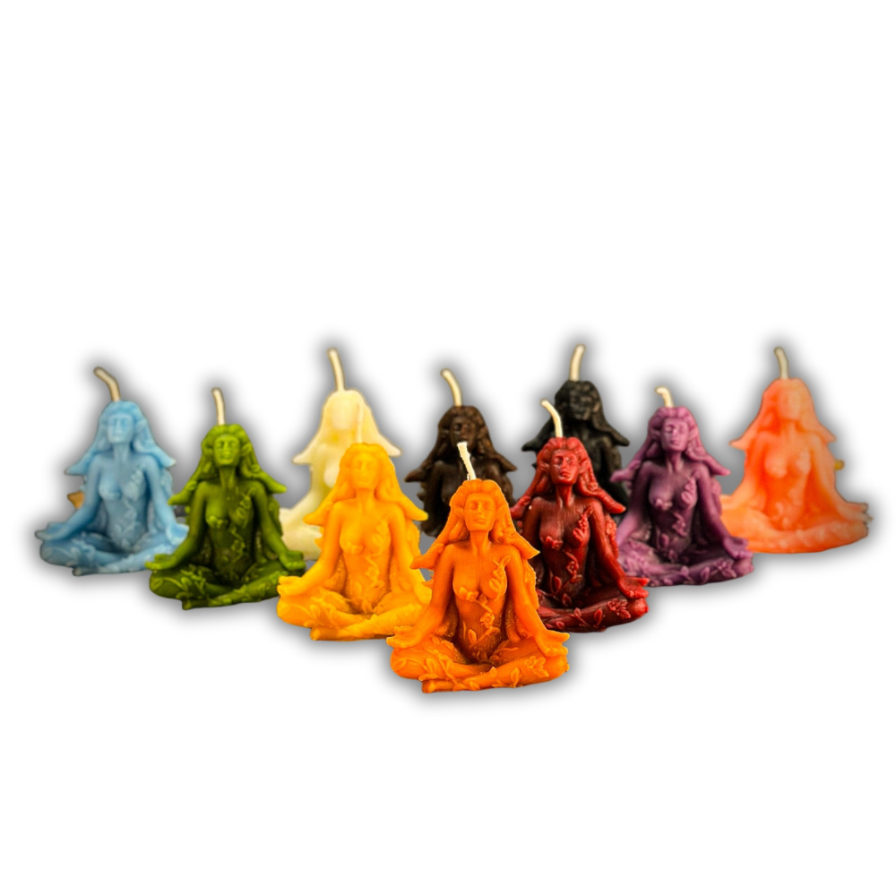 Beeswax Forest Fairy Spell Candle