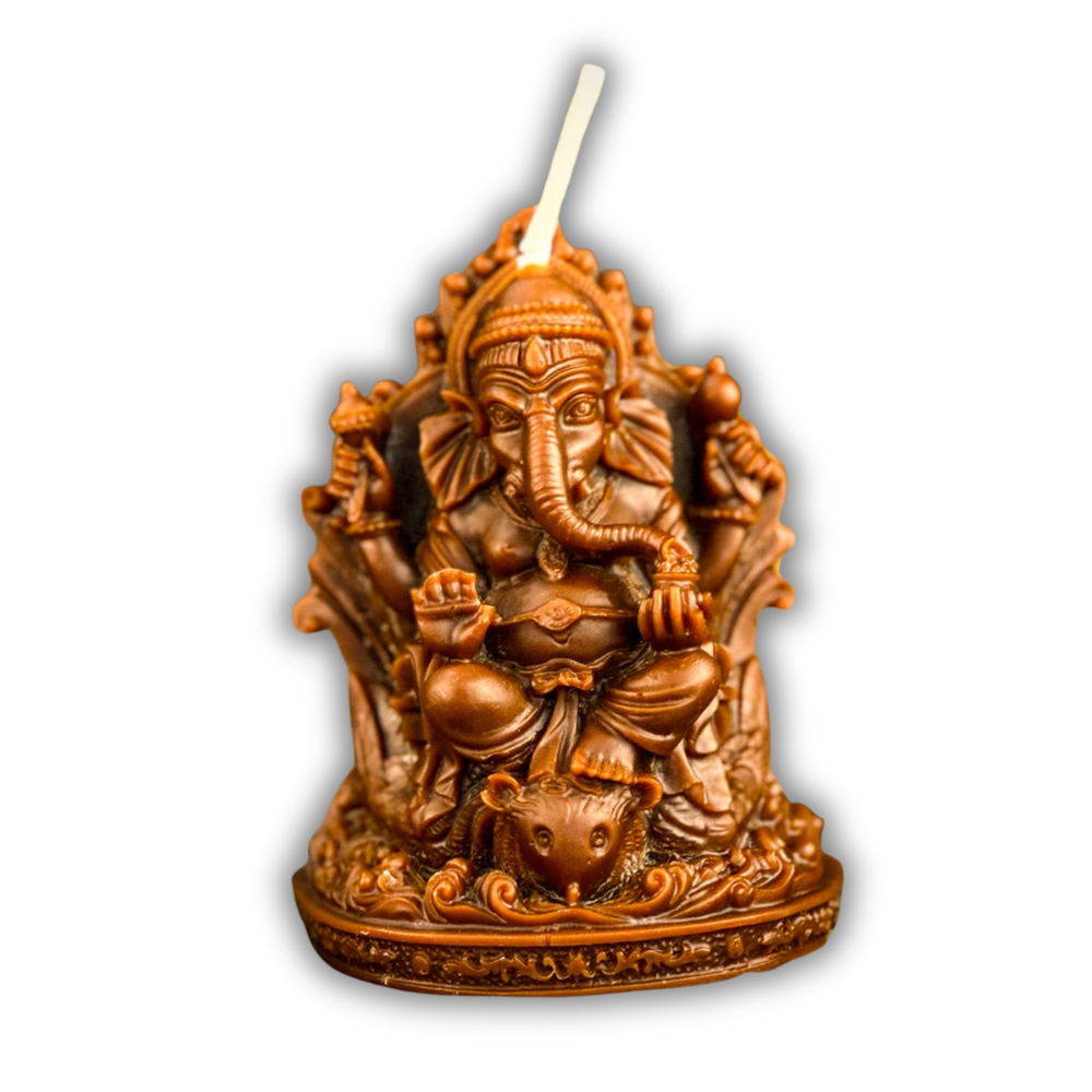Beeswax Ganesha Spell Candle