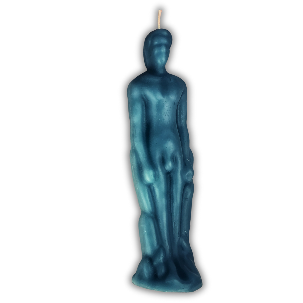 Beeswax Male Figural Spell Candle
