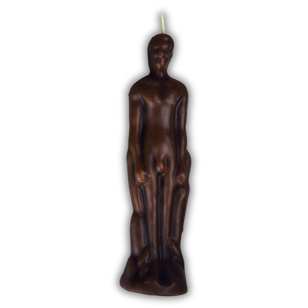 Beeswax Male Figural Spell Candle