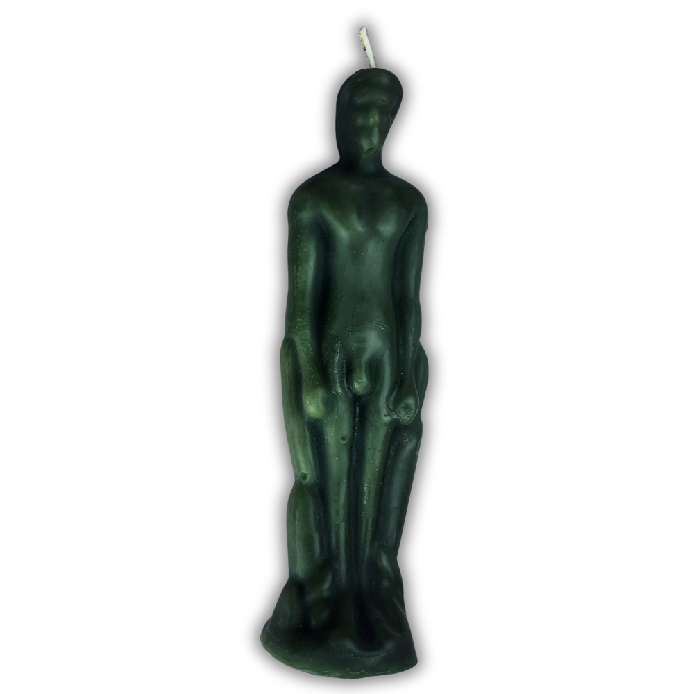 Beeswax Male Figural Spell Candle
