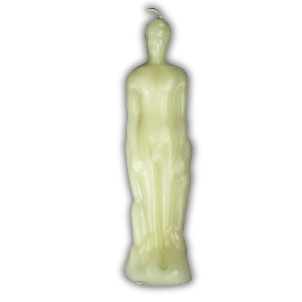 Beeswax Male Figural Spell Candle