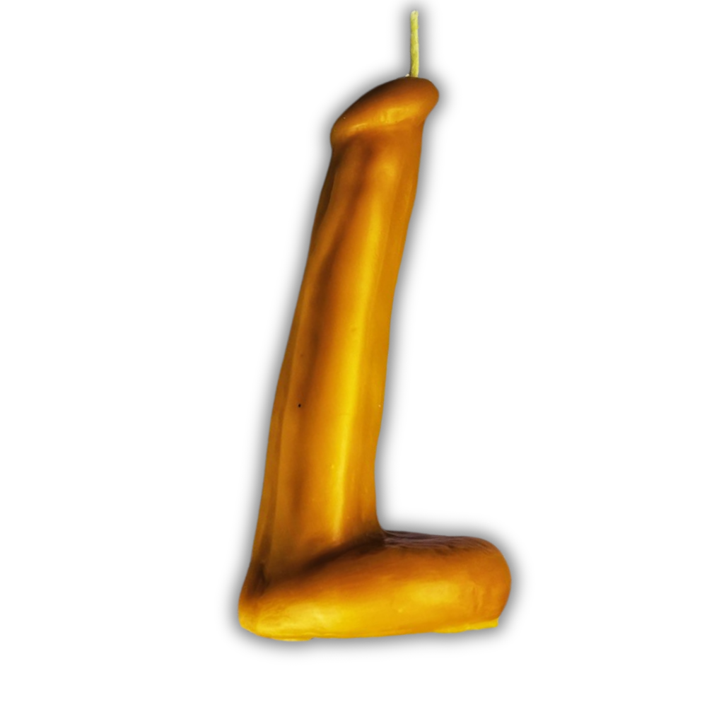 Beeswax Phallus Spell Candle