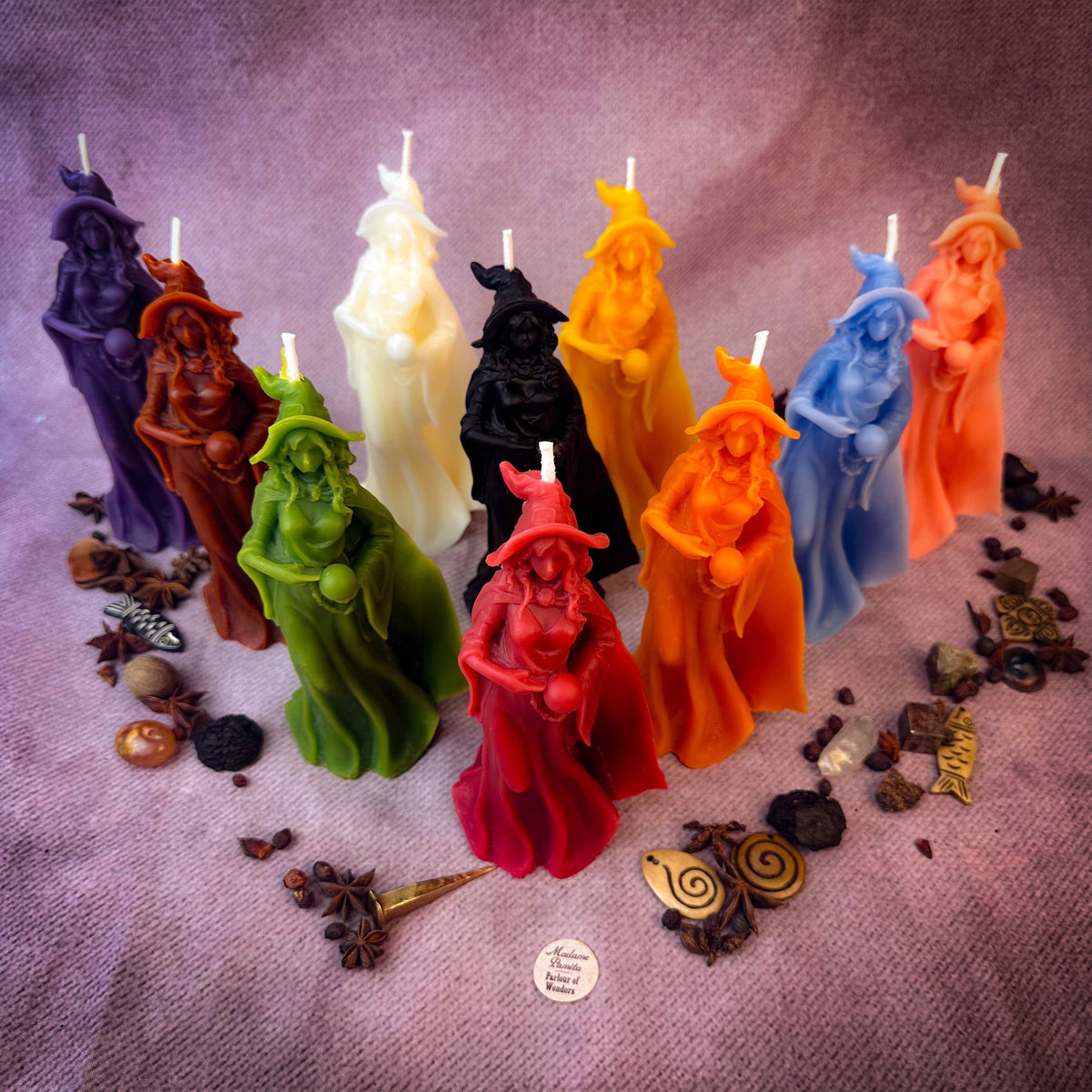 Queen of the Witches Candle Spell Kit - Empower Your Witchcraft & Magic