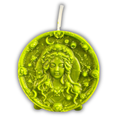 Beeswax Virgo Maiden Zodiac Spell Candle