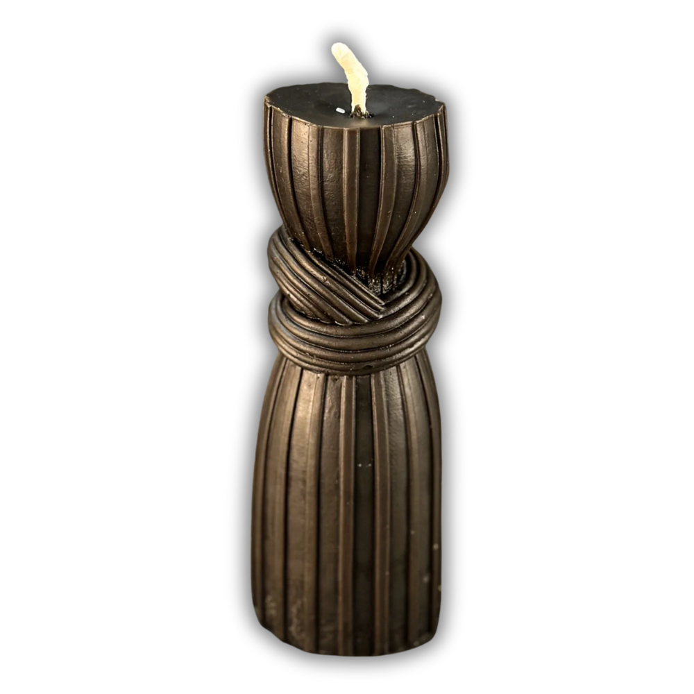 Beeswax Binding Knot Spell Candle