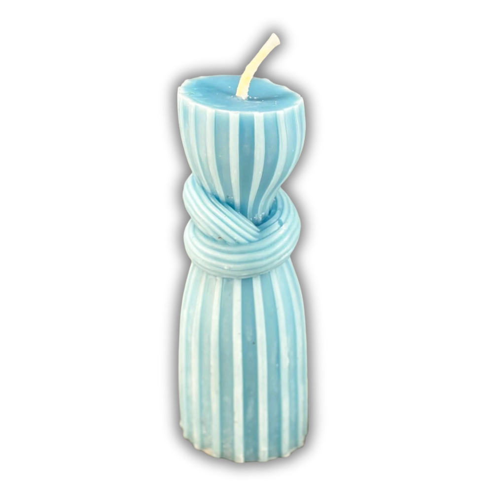 Beeswax Binding Knot Spell Candle