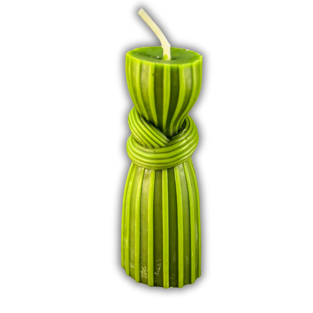 Beeswax Binding Knot Spell Candle
