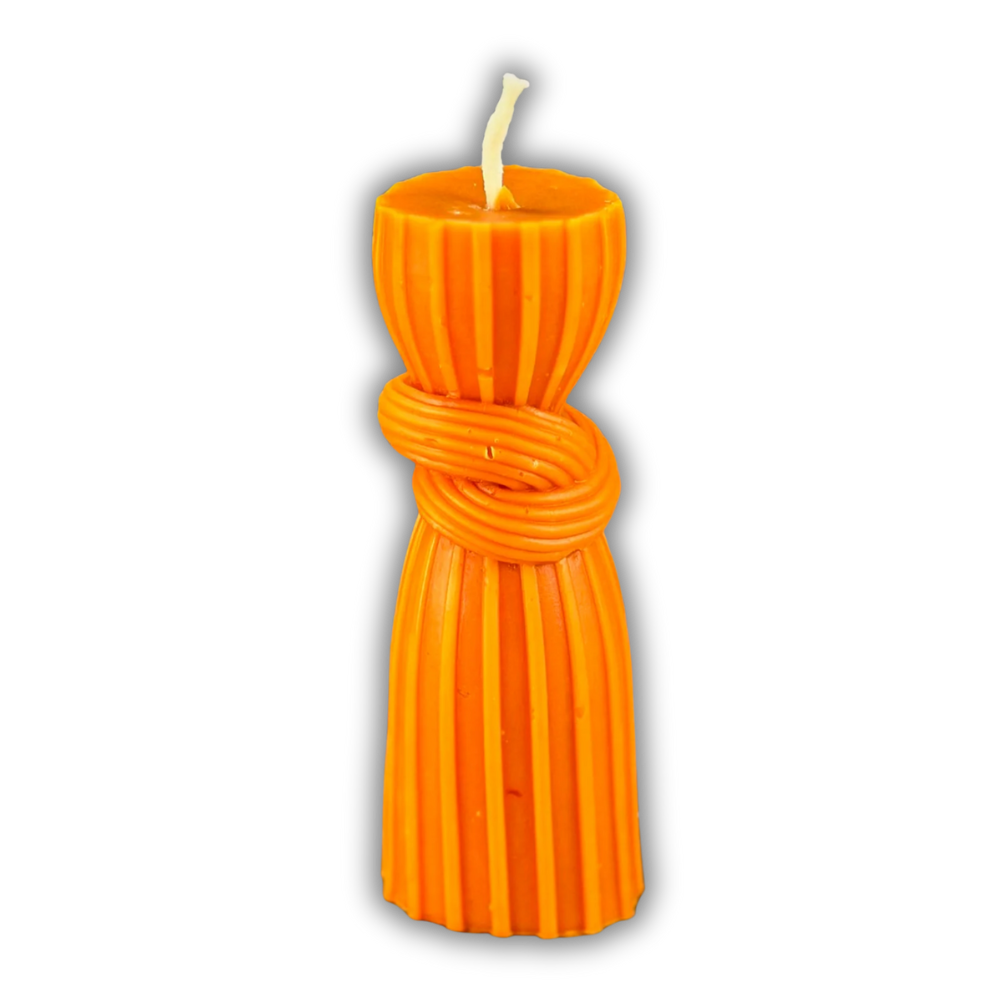 Beeswax Binding Knot Spell Candle