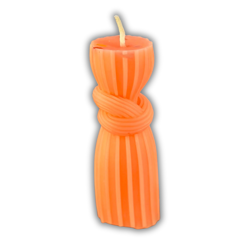 Beeswax Binding Knot Spell Candle