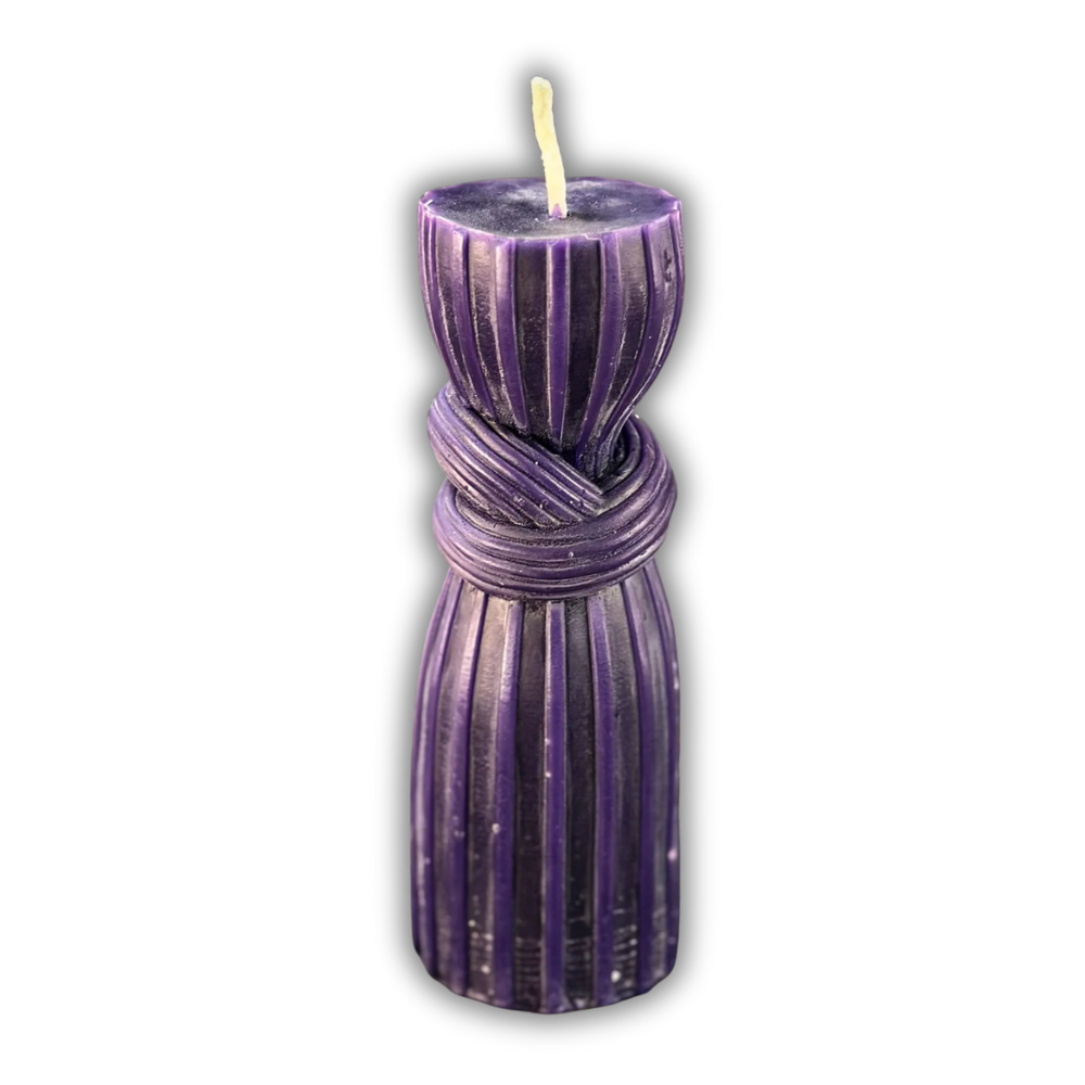Beeswax Binding Knot Spell Candle