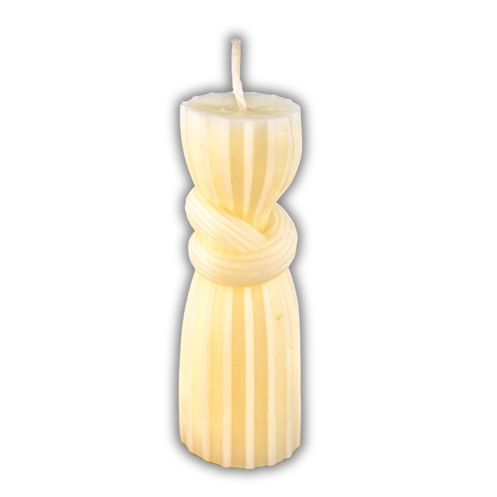 Beeswax Binding Knot Spell Candle