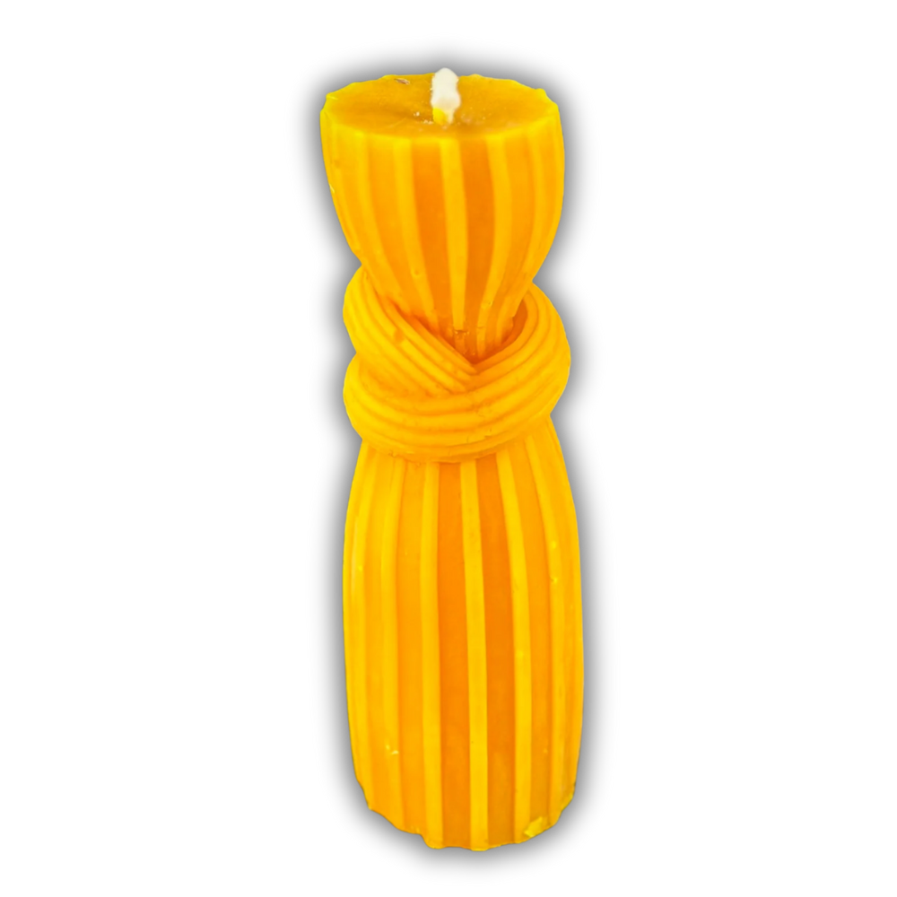 Beeswax Binding Knot Spell Candle