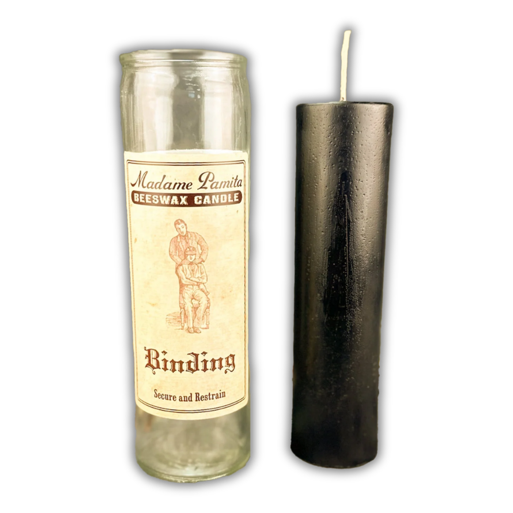 Binding Beeswax Vigil Spell Candle - Strengthen Bonds & Stop Harm