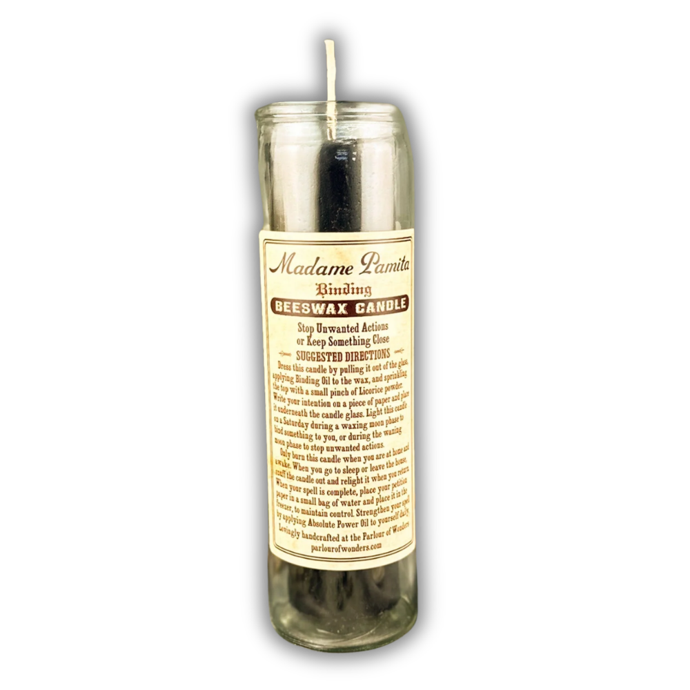 Binding Beeswax Vigil Spell Candle - Strengthen Bonds & Stop Harm