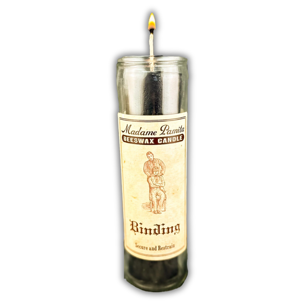 Binding Beeswax Vigil Spell Candle - Strengthen Bonds & Stop Harm