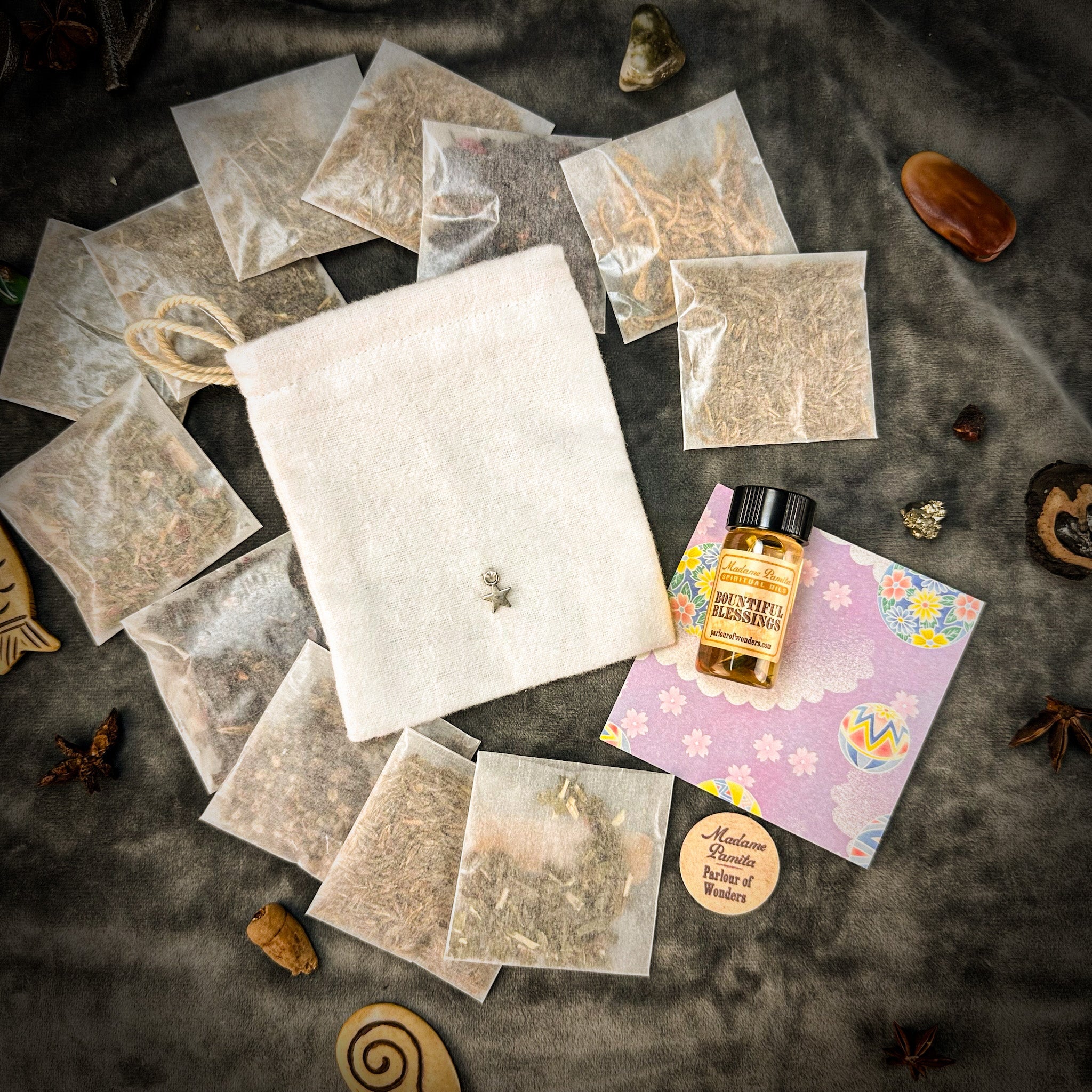 Bountiful Blessings Mojo Bag Kit - Triple Strength