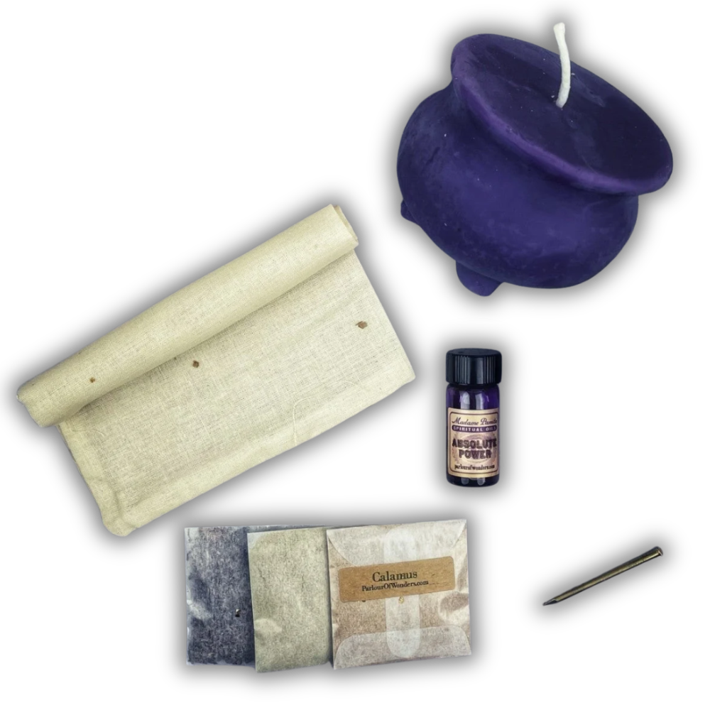 Cauldron of Magick Candle Spell Kit