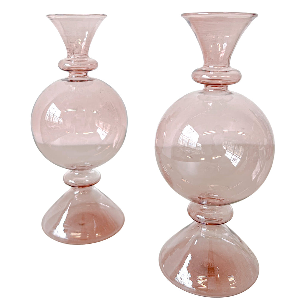Cherry Blossom Bauble Vase - Pair