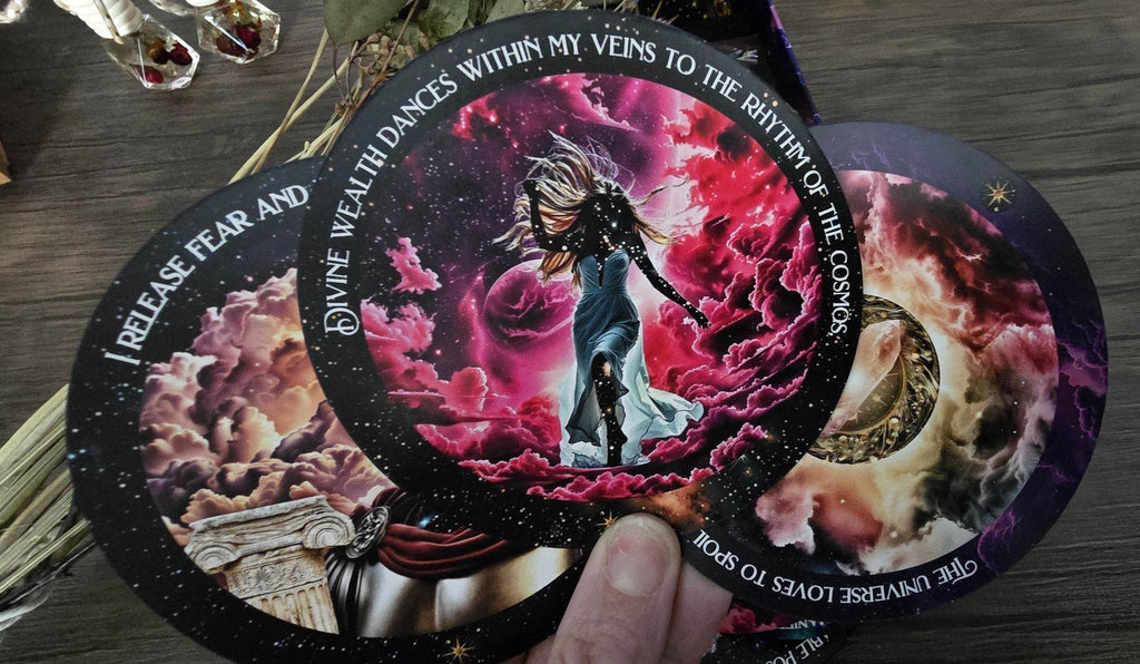 Cosmic Wealth Codes Affirmation Deck: 55 Cards for Abundance