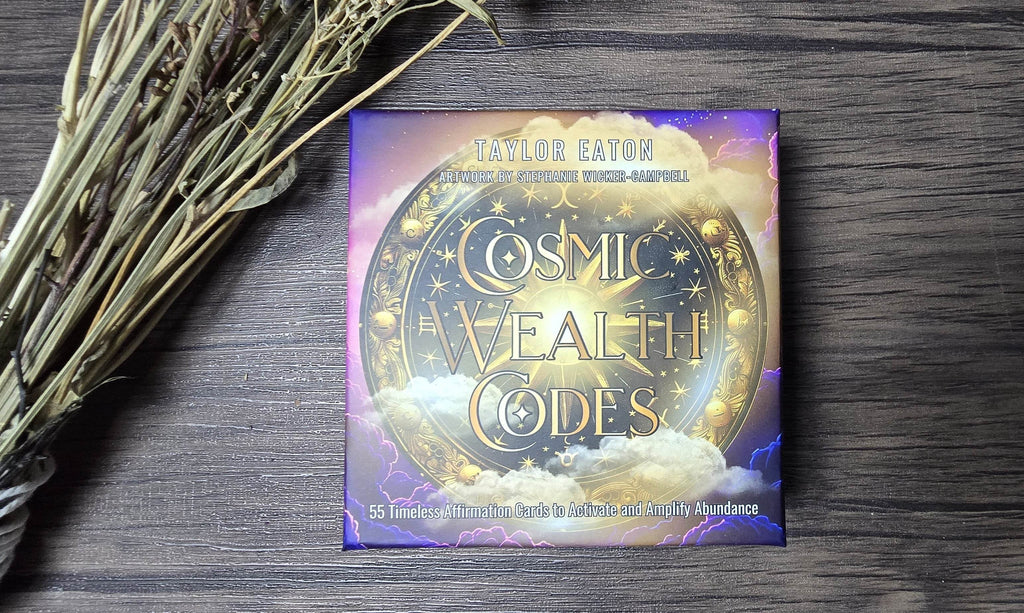 Cosmic Wealth Codes Affirmation Deck: 55 Cards for Abundance