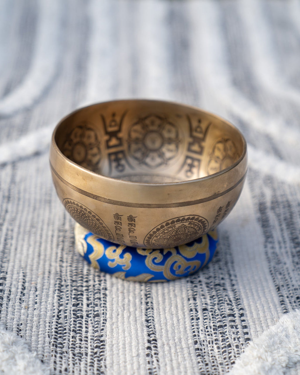 Special Carved Singing Bowl Set