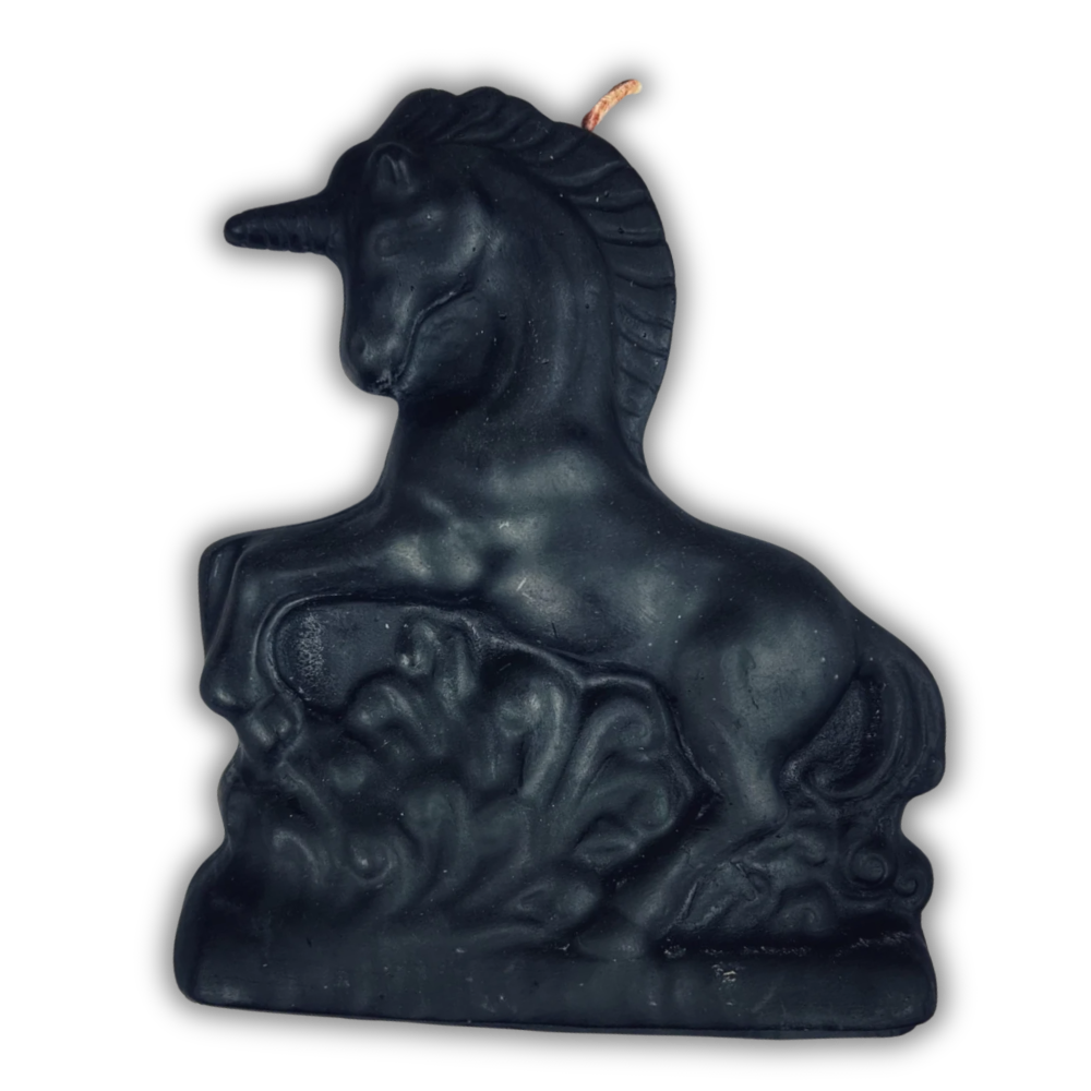 Beeswax Enchanted Unicorn Spell Candle