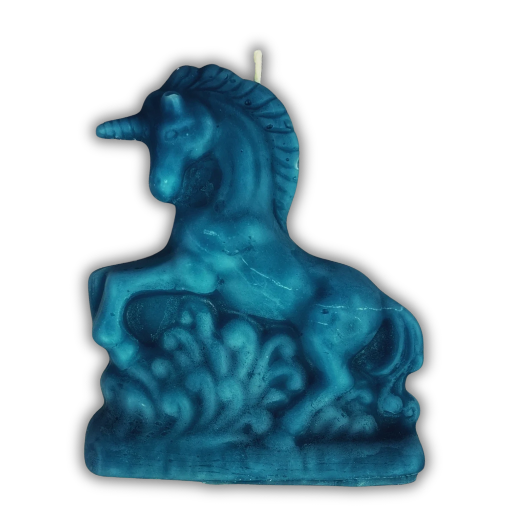 Beeswax Enchanted Unicorn Spell Candle