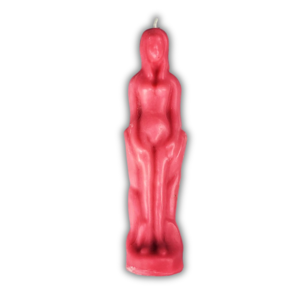 Beeswax Female Figural Spell Candle