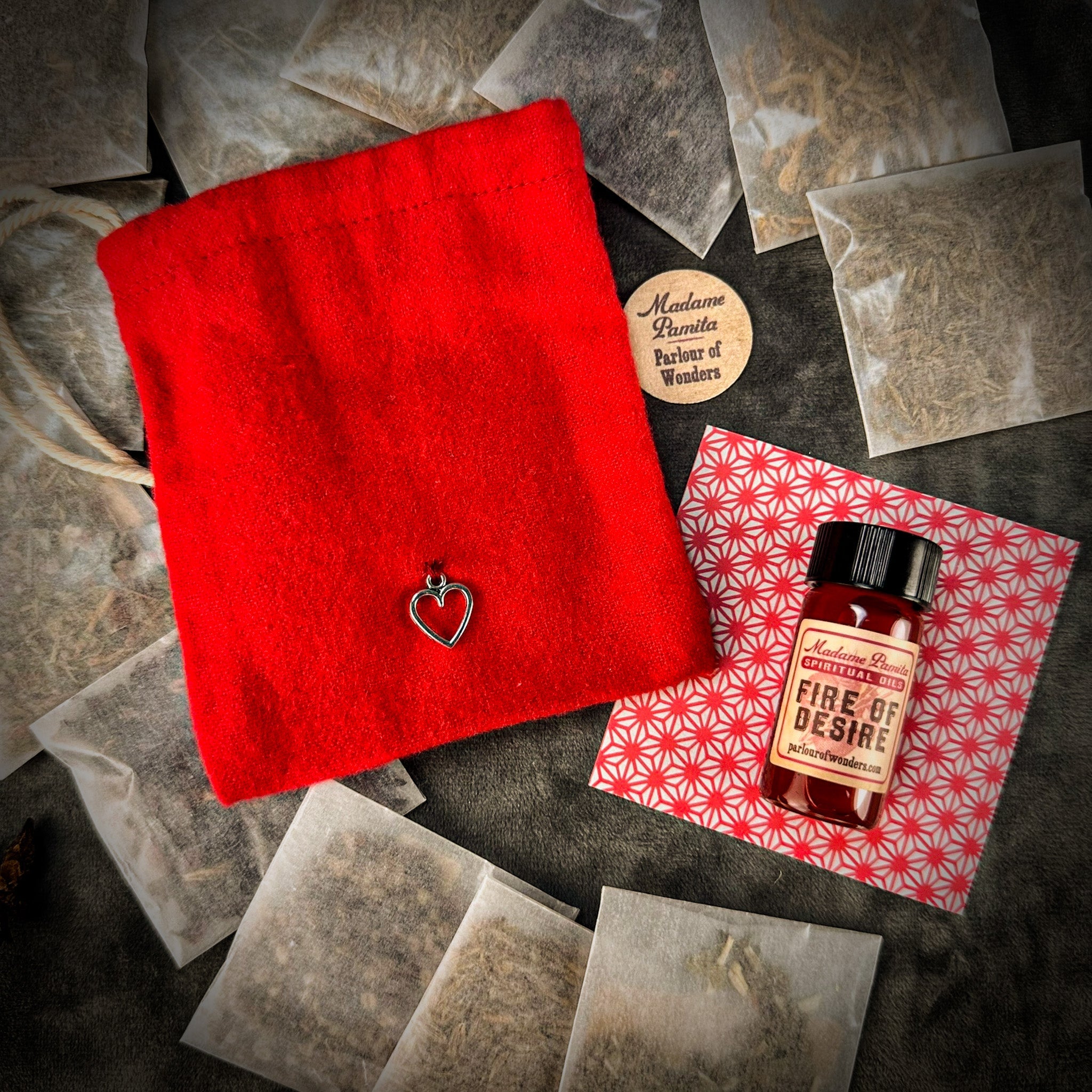 Fire of Desire Mojo Bag Kit - Triple Strength