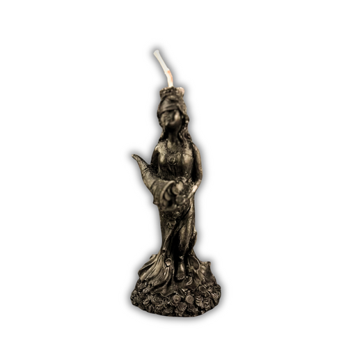 Beeswax Fortuna Goddess of Luck Spell Candle