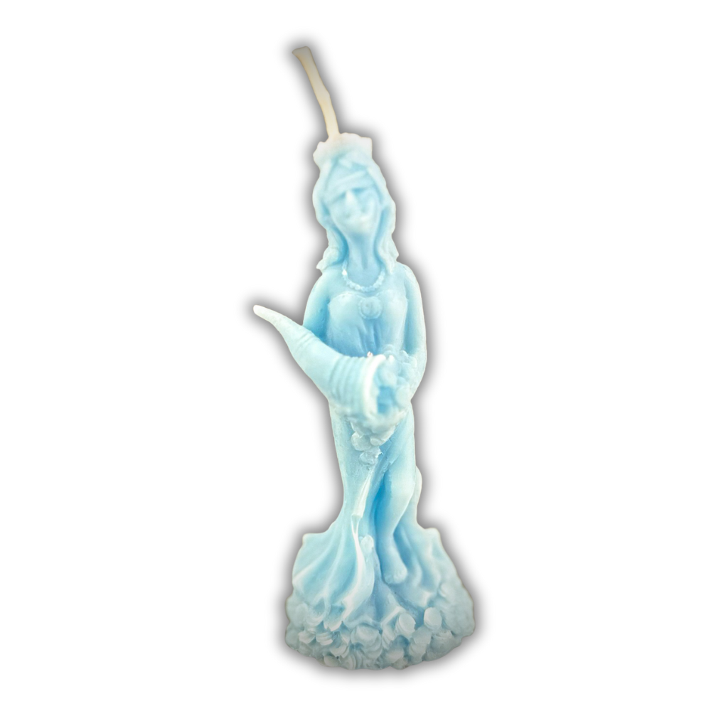 Beeswax Fortuna Goddess of Luck Spell Candle