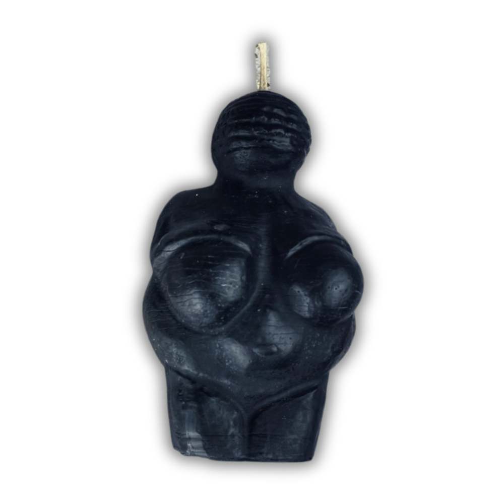Beeswax Goddess of Willendorf Spell Candle