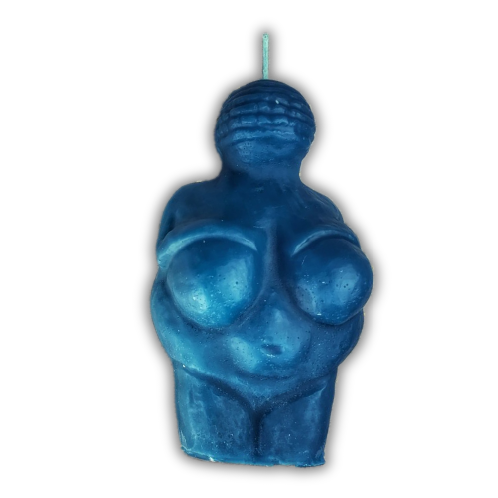 Beeswax Goddess of Willendorf Spell Candle