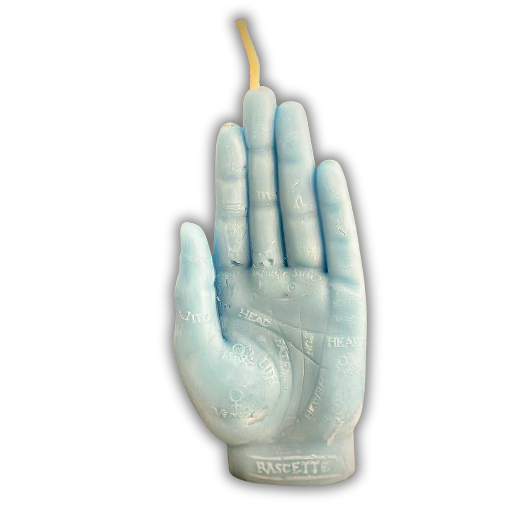 Beeswax Hand of Fate Spell Candle