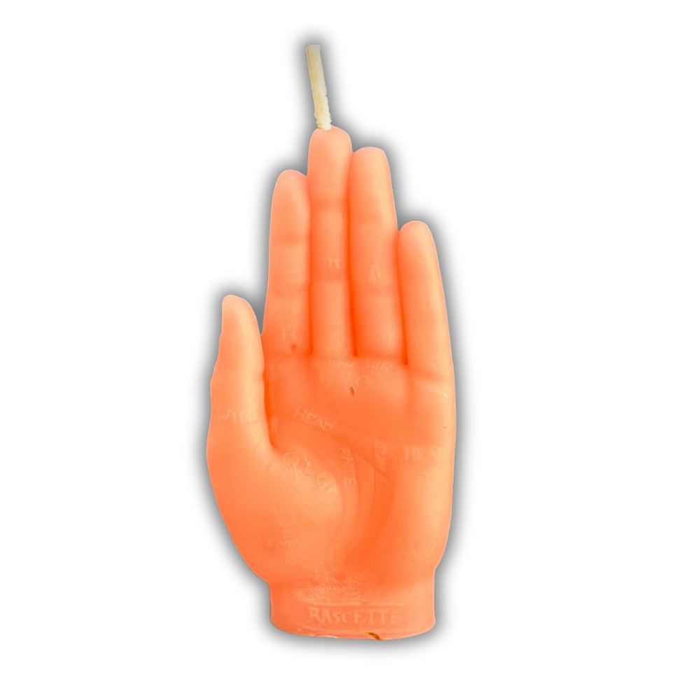 Beeswax Hand of Fate Spell Candle