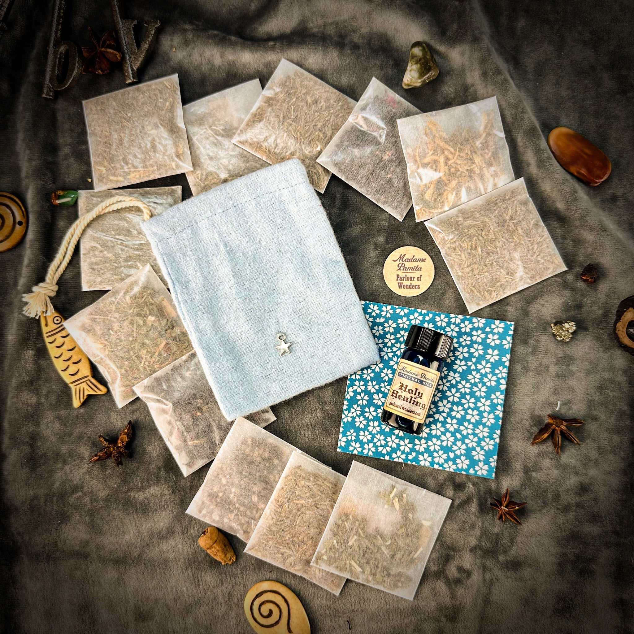 Holy Healing Mojo Bag Kit - Triple Strength