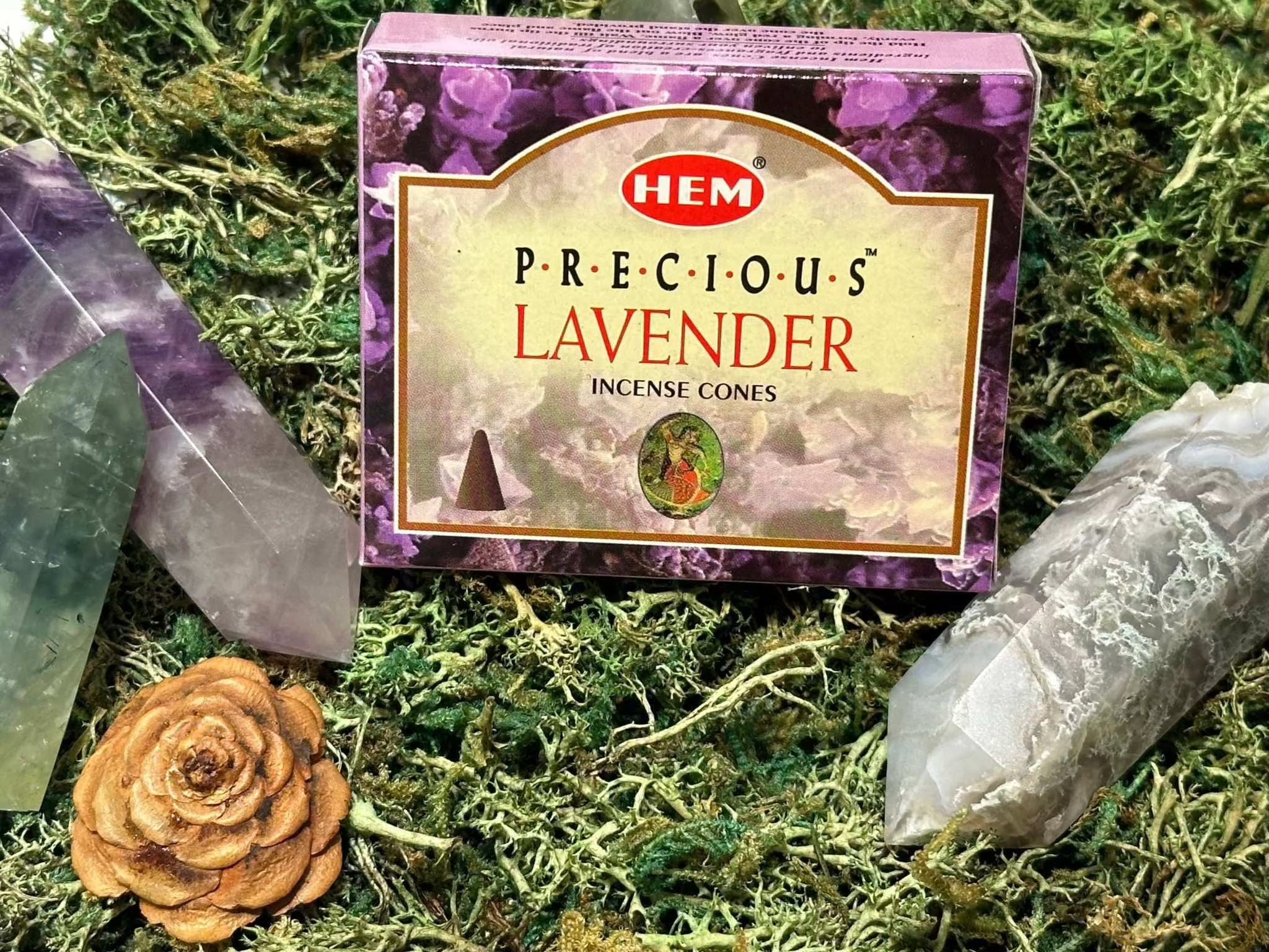 Incense Cones - Precious Lavender