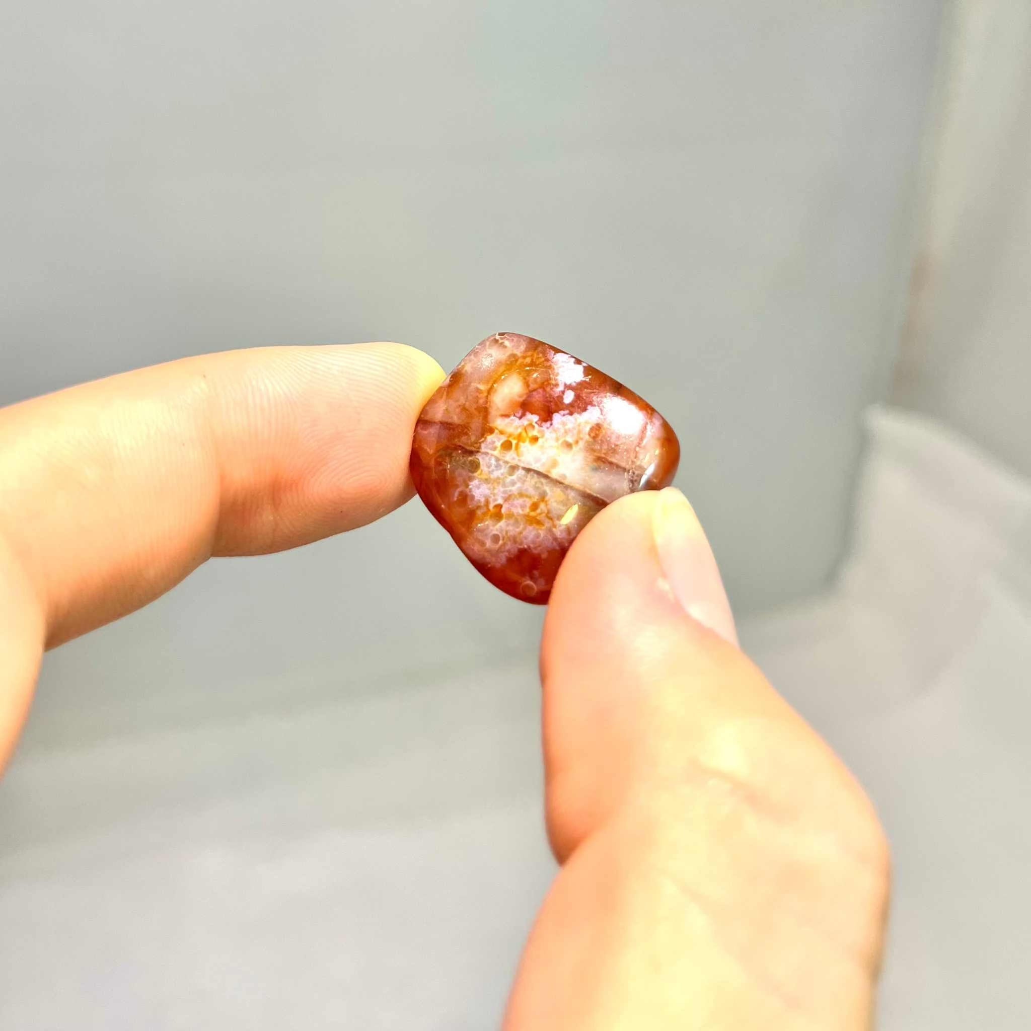 Carnelian Tumbled Pocket Stone
