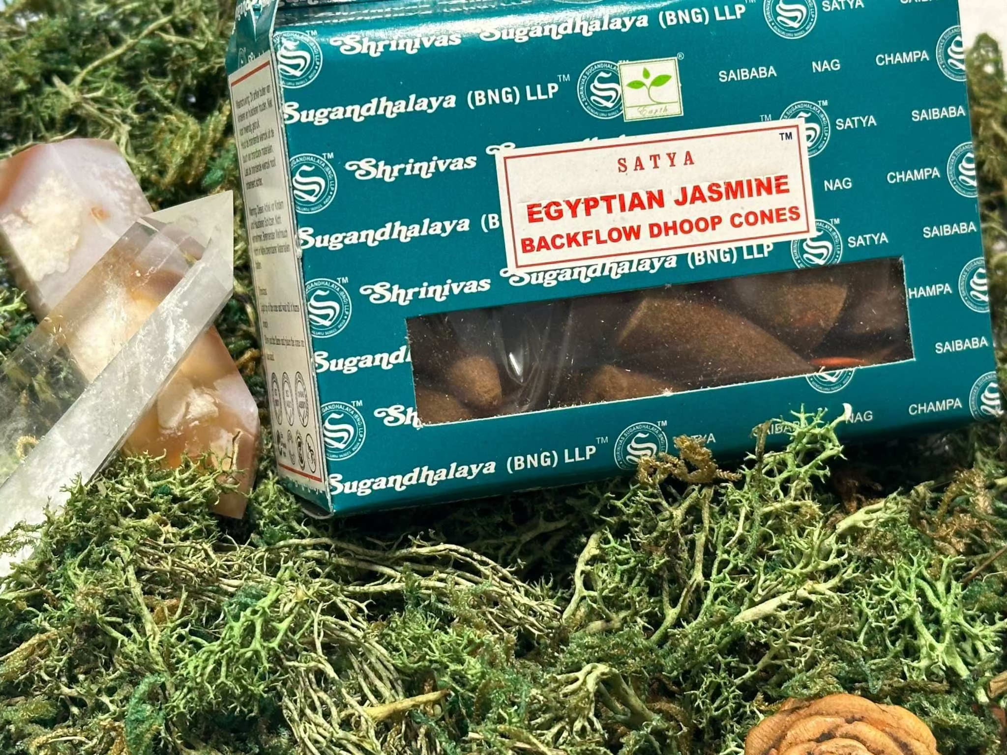 Backflow Incense Cones - Satya