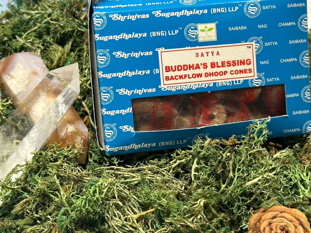 Backflow Incense Cones - Satya