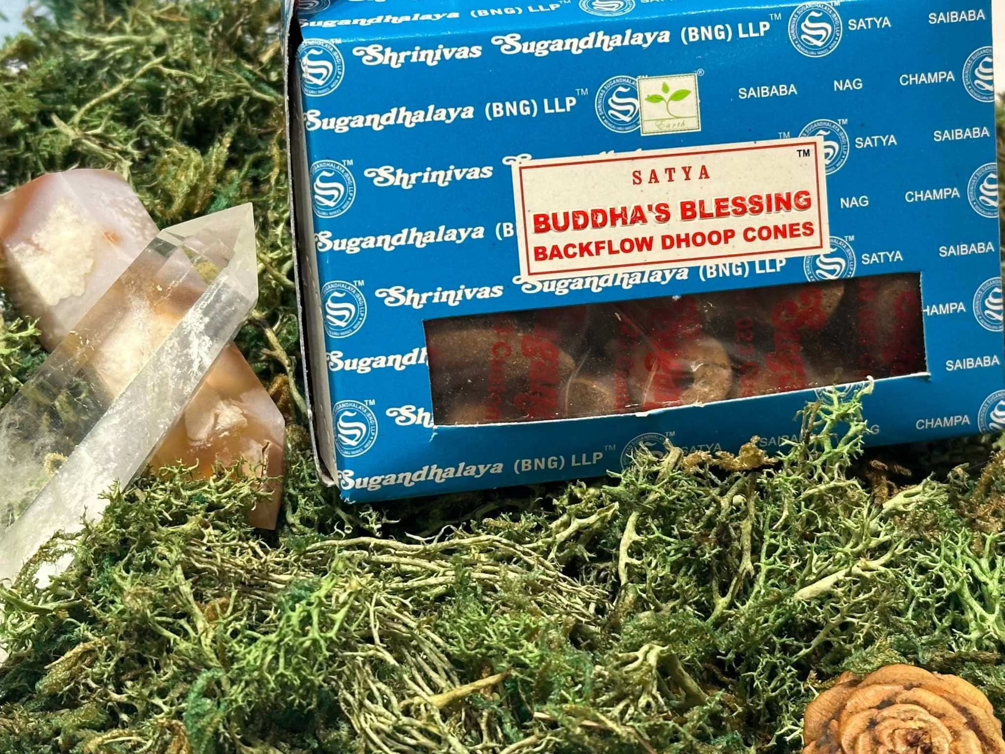 Backflow Incense Cones - Satya