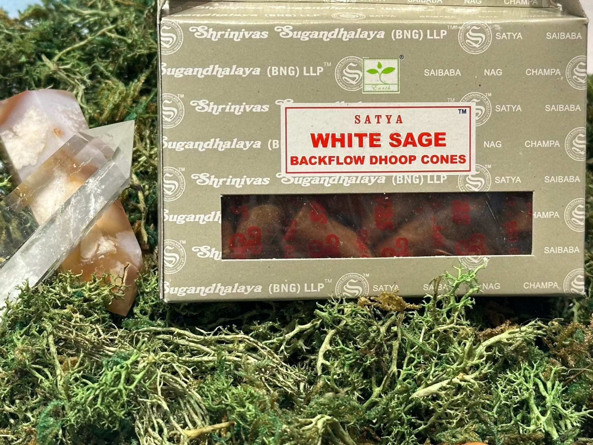 Backflow Incense Cones - Satya