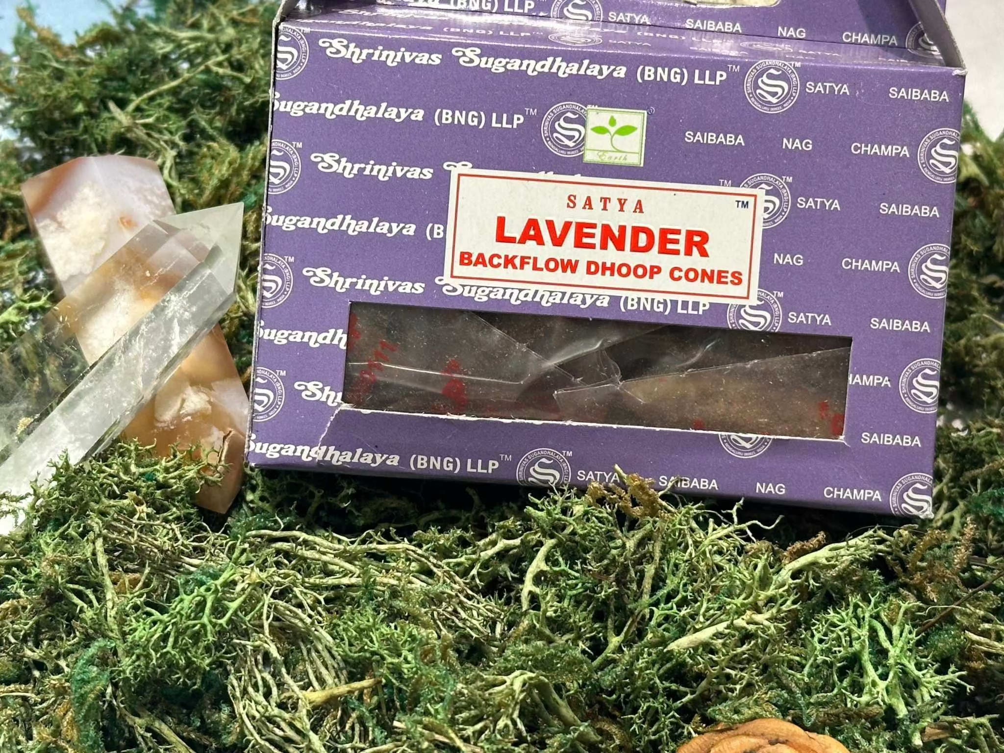 Backflow Incense Cones - Satya