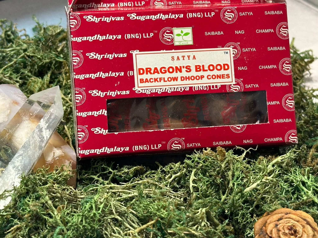 Backflow Incense Cones - Satya