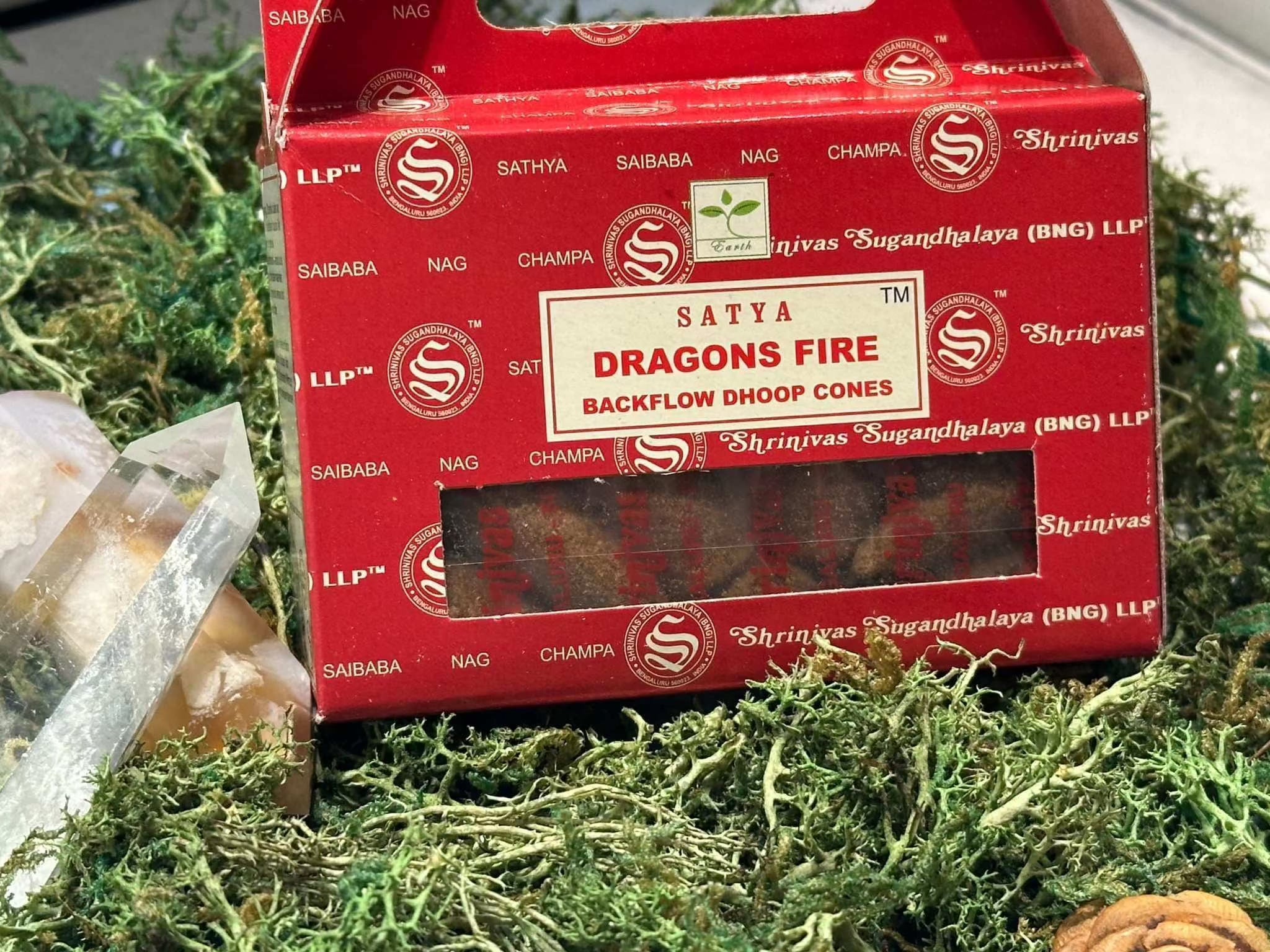 Backflow Incense Cones - Satya