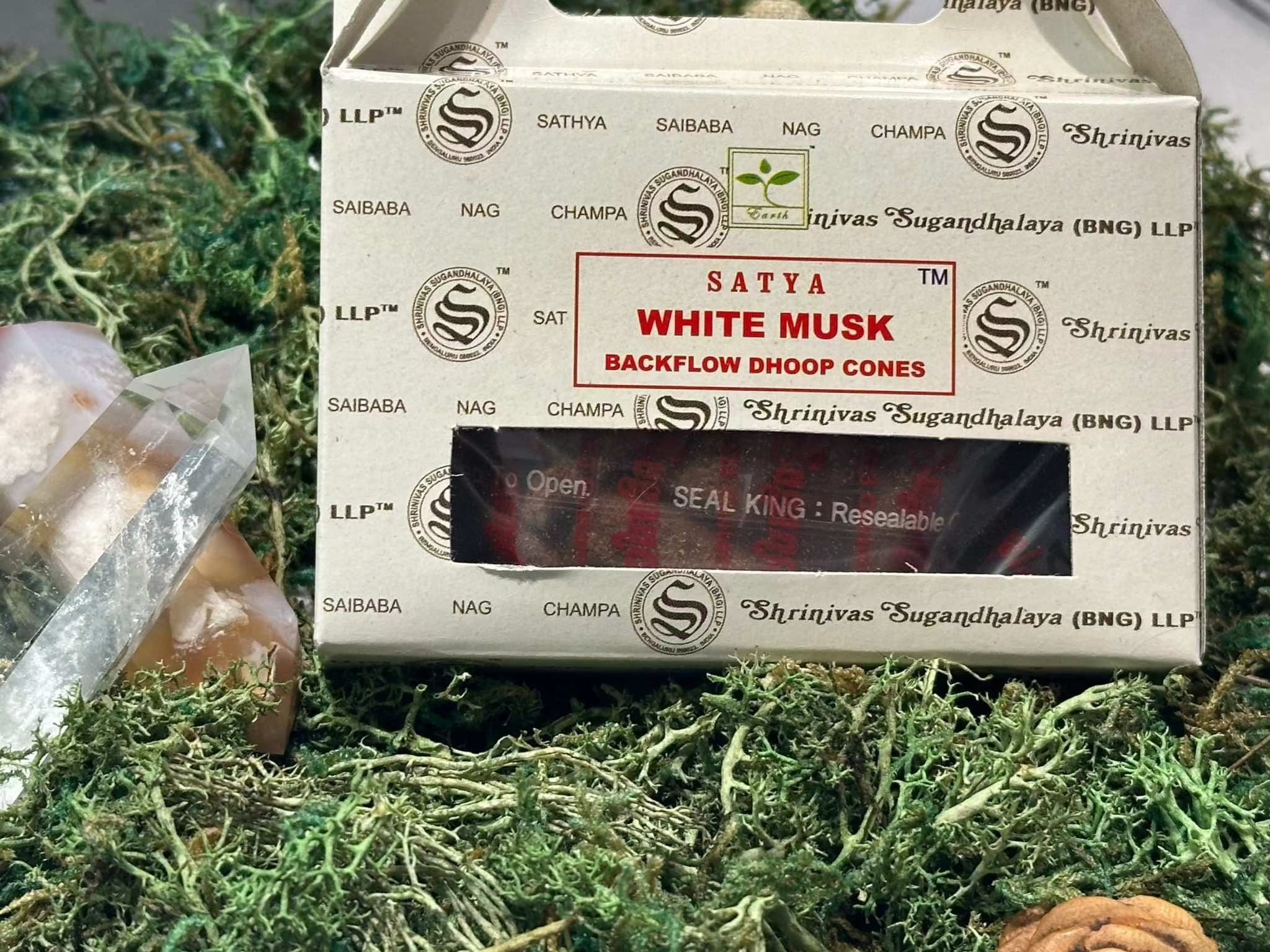 Backflow Incense Cones - Satya